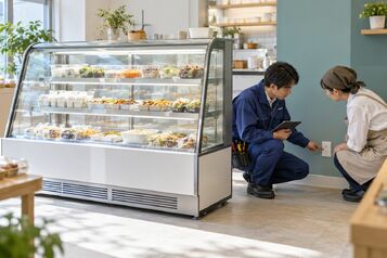 冷蔵ショーケースを増設する前に電源はどう確認する？機種と設置場所の準備表