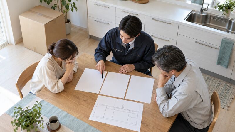 相談先ごとの準備表で発注前の疑問を解く