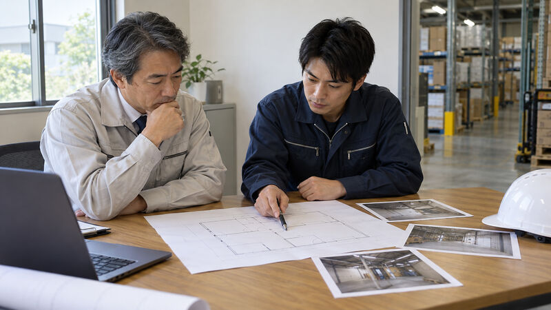 エリア別確認表で見積りと引渡しを揃える