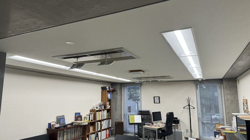 文京区　事務所　LED交換工事